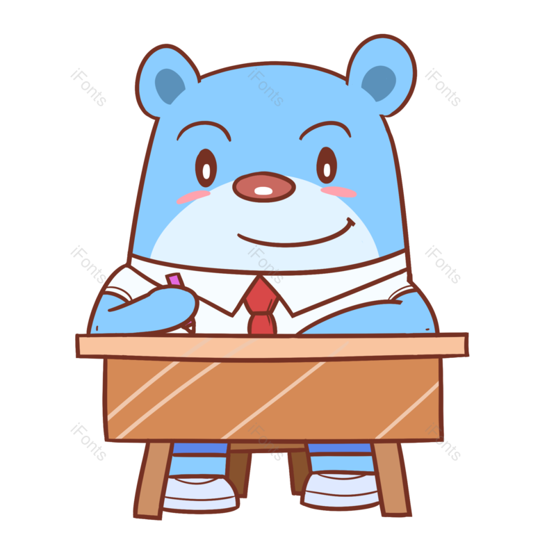 卡通图片,小熊元素,卡通小熊PNG,动物免抠素材